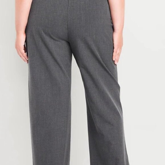 Extra High-Waisted Taylor Wide-Leg Trouser Pants - Picture 2 of 5